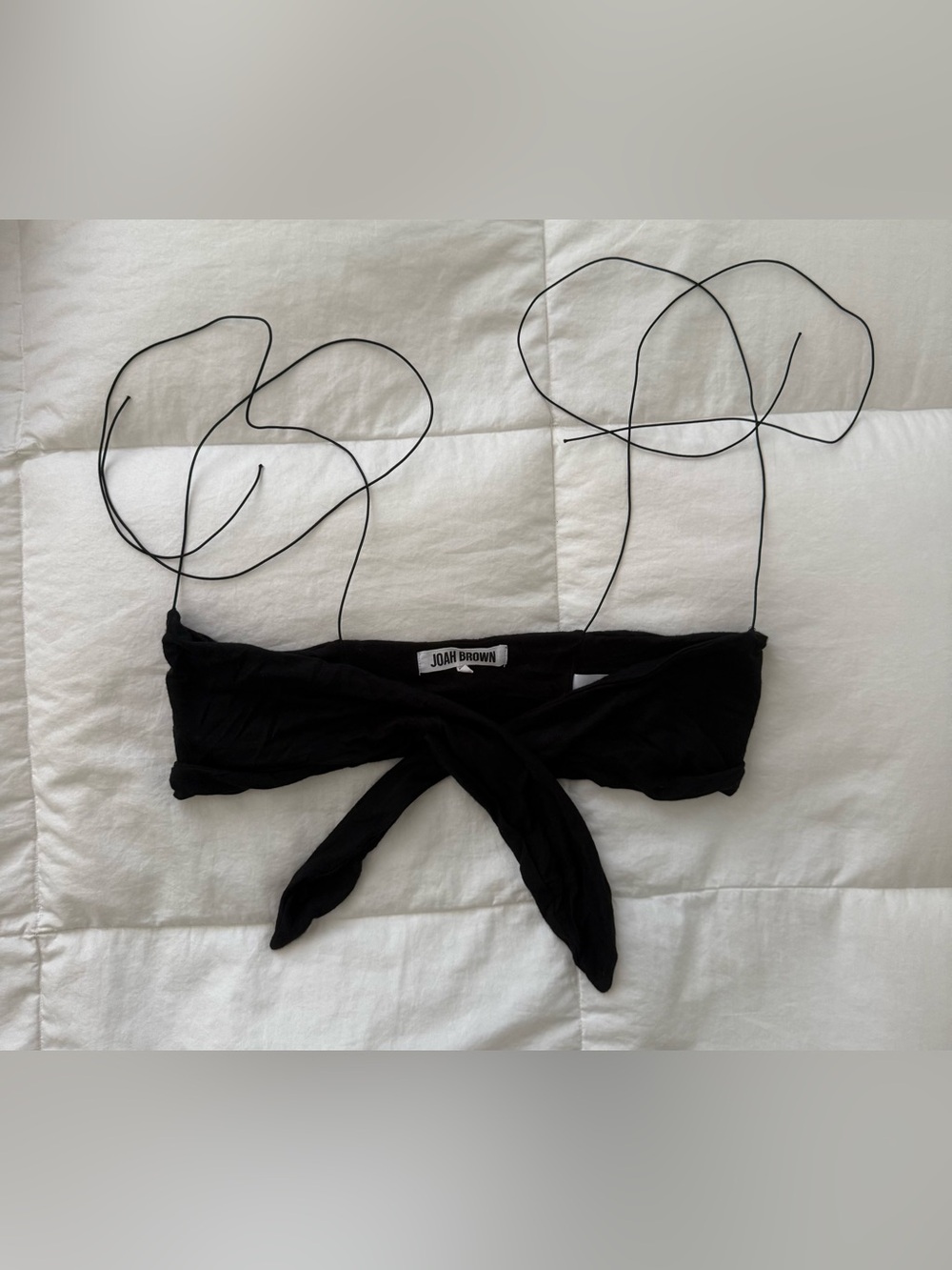 Joah Brown Tie-Front Top
